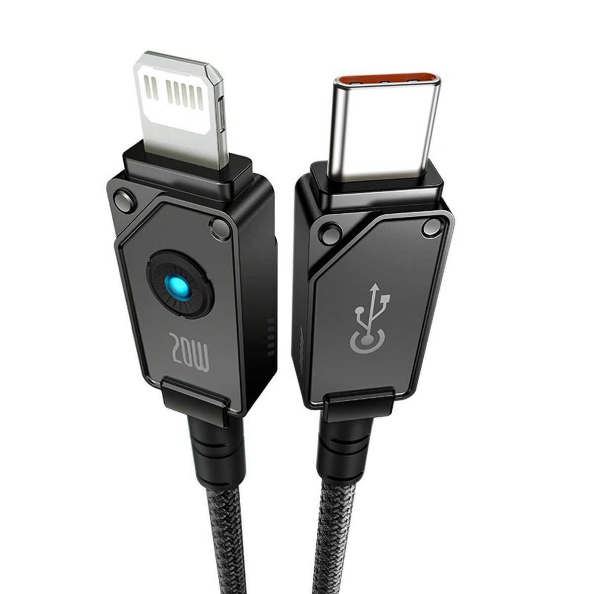 USB-C to Lightning Cable Baseus P10355803111-00 Black 1 m-7